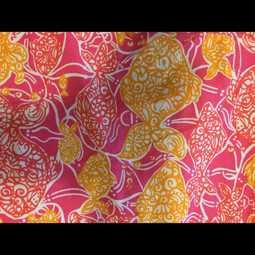 Lilly Pulitzer light cotton wide leg pants - Picture 3 of 7